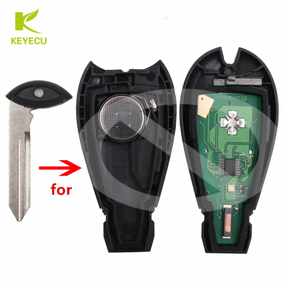 KEYECU New Uncut Key Insert Blade Blank Valet Emergency Keyless Remote Prox Fobik for Chrysler Dodge Jeep Fobik Remote Key
KEYECU New Uncut Key Insert Blade Blank Valet Emergency Keyless Remote Prox Fobik for Chrysler Dodge Jeep Fobik Remote Key