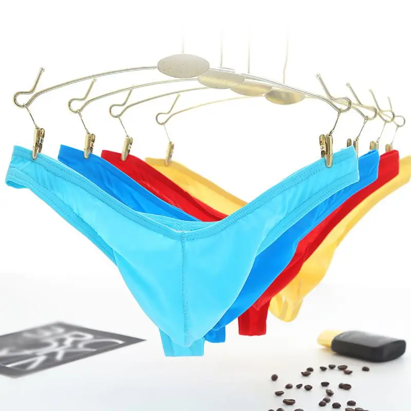 2019 Men's Sexy low Waist Thongs Briefs Seamless G-string Thong Men Underwear Male Solid Color Exotic Apparel For Men
2019 Men's Sexy low Waist Thongs Briefs Seamless G-string Thong Men Underwear Male Solid Color Exotic Apparel For Men