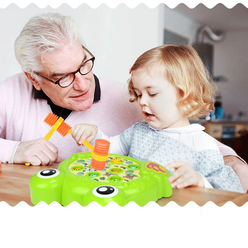New Children's Frog Game Machine Kid Music Electric Hamster Toy Parent-child Interactive Toy Child Discouraged Cartoon Present
New Children's Frog Game Machine Kid Music Electric Hamster Toy Parent-child Interactive Toy Child Discouraged Cartoon Present