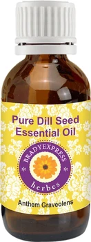 FRee Shipping Pure Dill Seed Essential Oil (Anthem graveolens) 100% Natural Therapeutic Grade 5ML
FRee Shipping Pure Dill Seed Essential Oil (Anthem graveolens) 100% Natural Therapeutic Grade 5ML