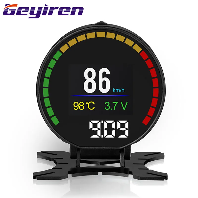 Auto HUD Car Head-up Display Universal Vehicle Headup Display Digital Flat Sight Meter Windshield Projector Alarm System P15
Auto HUD Car Head-up Display Universal Vehicle Headup Display Digital Flat Sight Meter Windshield Projector Alarm System P15