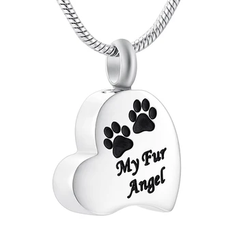 11.11 Irregular Heart Shape Pet Cremation Urn Pendant That Hold Ashes,My Fur Angel and Paw Print Engraved Dog Keepske Necklace
11.11 Irregular Heart Shape Pet Cremation Urn Pendant That Hold Ashes,My Fur Angel and Paw Print Engraved Dog Keepske Necklace