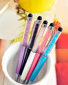 Diamond Ballpoint Pen Stone Shine Stationery Crystal Stylus Pencil Touch end for iPad iPhone
Diamond Ballpoint Pen Stone Shine Stationery Crystal Stylus Pencil Touch end for iPad iPhone