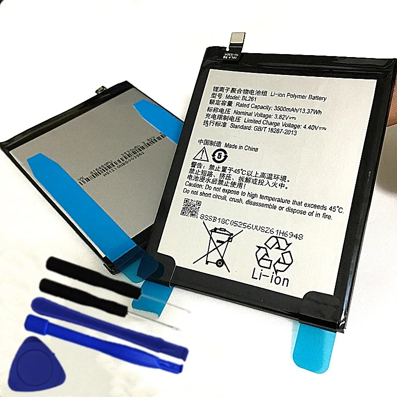 100% Original 3500mAh BL261 Replacement Battery For Lenovo Vibe K5 Note Lemon A7020a40 A7020a48 K52t38 K52e78
100% Original 3500mAh BL261 Replacement Battery For Lenovo Vibe K5 Note Lemon A7020a40 A7020a48 K52t38 K52e78