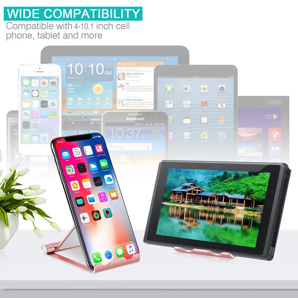 Mobile Phone Bracket with Mirror 360 Degree Adjustable Anti-scratch Portable Stand NK-Shopping
Mobile Phone Bracket with Mirror 360 Degree Adjustable Anti-scratch Portable Stand NK-Shopping