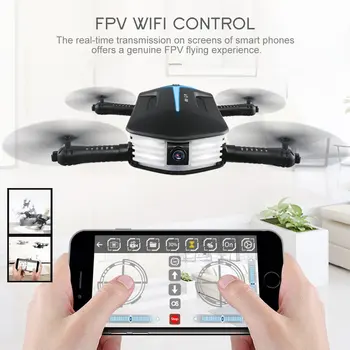 JJR/C H37 Mini BABY ELFIE Drone Wi-Fi FPV Foldable RC Quadcopter With 3 Batteries 720P HD Camera Selfie Portable RC Helicopter 
JJR/C H37 Mini BABY ELFIE Drone Wi-Fi FPV Foldable RC Quadcopter With 3 Batteries 720P HD Camera Selfie Portable RC Helicopter