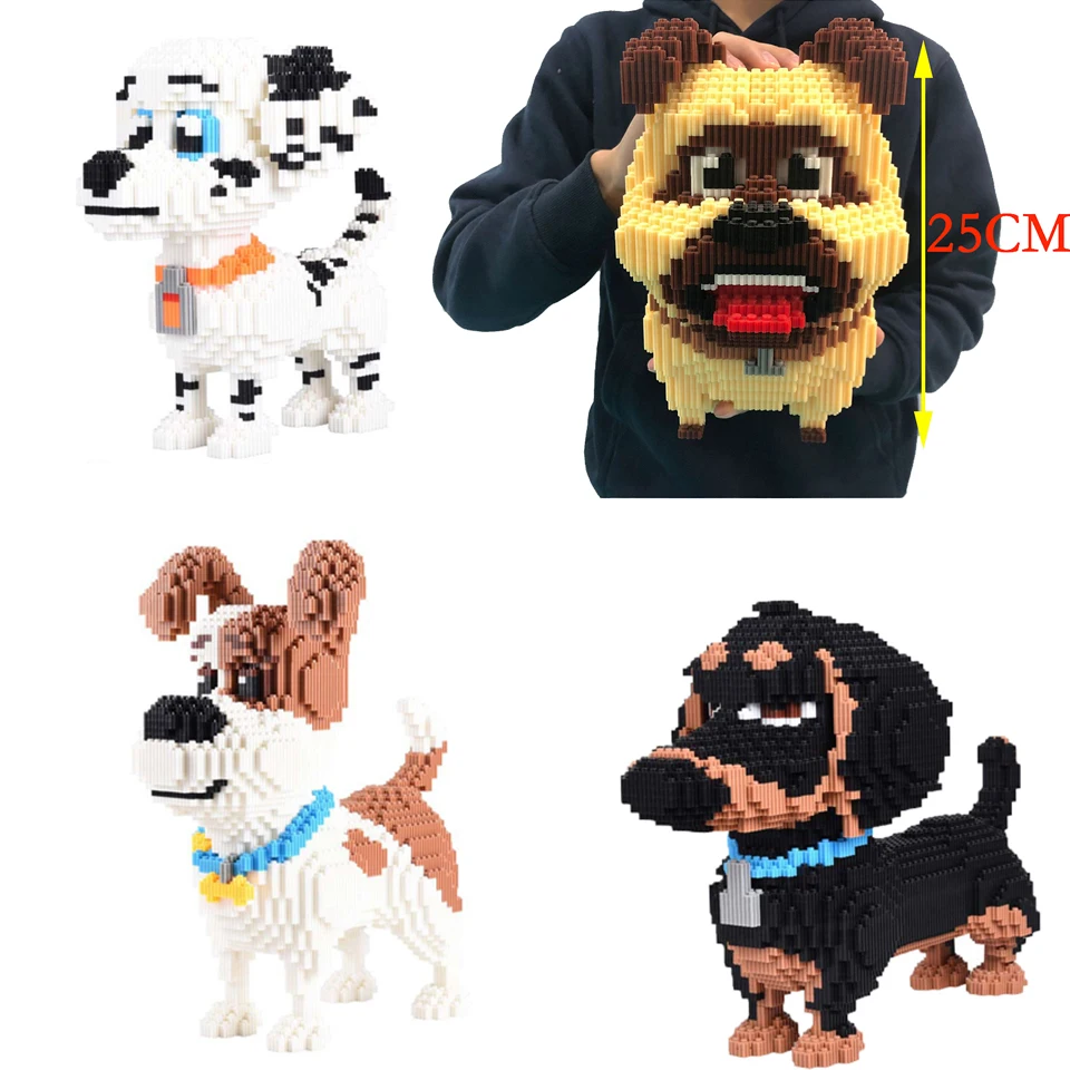 Cute Animal Building Block Model Large Assembled Block Toy Pet Dog Dachshund Pug Model Toy Compatible With Legoe Kids Gifts
Cute Animal Building Block Model Large Assembled Block Toy Pet Dog Dachshund Pug Model Toy Compatible With Legoe Kids Gifts