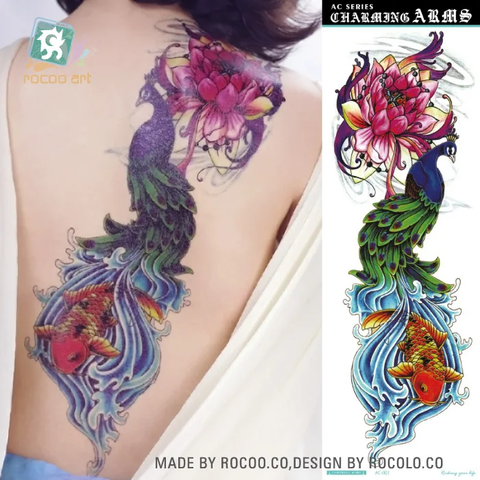 Rocooart AC 16x48CM Super Big Tatouage Full Arms Leg Waterproof Temporary Tattoo Sticker For Women Fake Tattoo Men Flash Taty
Rocooart AC 16x48CM Super Big Tatouage Full Arms Leg Waterproof Temporary Tattoo Sticker For Women Fake Tattoo Men Flash Taty