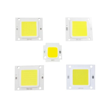 

10pcs/lot High Power COB LED Lamp Chip 10W 20W 30W 50W 70W DC30-34V DIY Outdoor Spotlight Floodlight