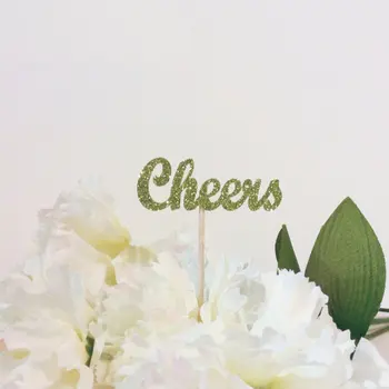 Green Glitter Wedding Cheers Cupcake Toppers bridal baby shower Bachelorette Party Decor cake toppr food picks
Green Glitter Wedding Cheers Cupcake Toppers bridal baby shower Bachelorette Party Decor cake toppr food picks