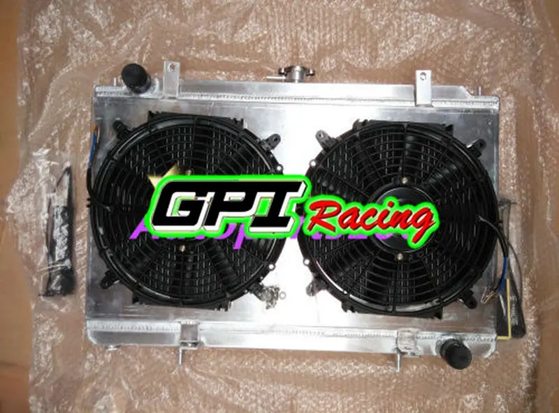 3ROW Aluminum Radiator For Nissan Silvia S14 S15 SR20DET 240SX 200SX +shroud+fan
3ROW Aluminum Radiator For Nissan Silvia S14 S15 SR20DET 240SX 200SX +shroud+fan