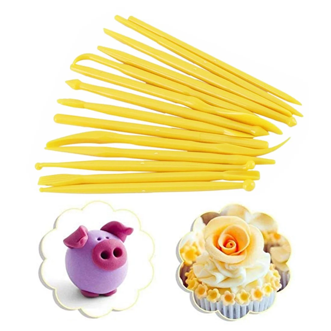 Polymer Modeling Clay Tools 14Pcs Yellow Plastic Clay Sculpting Set Wax Carving Pottery Tools Carving Sculpture Shaper
Polymer Modeling Clay Tools 14Pcs Yellow Plastic Clay Sculpting Set Wax Carving Pottery Tools Carving Sculpture Shaper