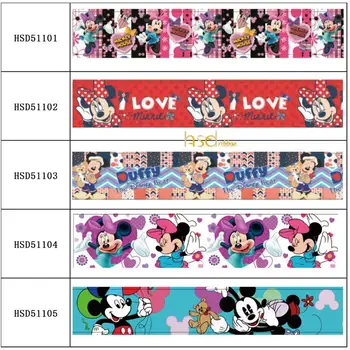 HSDRibbon 3" 75mm heat transfer printed Cartoon series Grosgrain Ribbon 50Yards/Roll
HSDRibbon 3" 75mm heat transfer printed Cartoon series Grosgrain Ribbon 50Yards/Roll