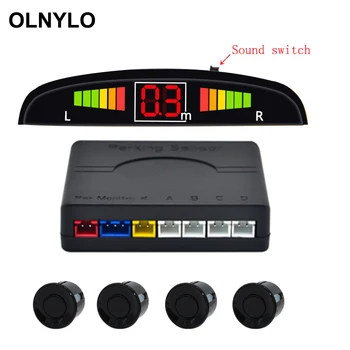 Car Parking Sensor with Sound switch Car Parking Assistance Backup Radar Monitor System 4 Sensor Car Electronics Auto Parts
Car Parking Sensor with Sound switch Car Parking Assistance Backup Radar Monitor System 4 Sensor Car Electronics Auto Parts