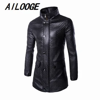 Men Leather Jacket Slim PU Leather Jacket Male casual Coats Man Jaqueta Masculinas Inverno Couro mens plaid cowskin coats
Men Leather Jacket Slim PU Leather Jacket Male casual Coats Man Jaqueta Masculinas Inverno Couro mens plaid cowskin coats