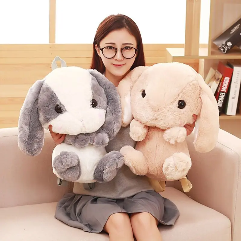 THINKTHENDO Kids Boys Girls Plush Backpack Cartoon Rabbit School Travel Bag Cute Stuffed Plush Toy Birthday Gift for Baby
THINKTHENDO Kids Boys Girls Plush Backpack Cartoon Rabbit School Travel Bag Cute Stuffed Plush Toy Birthday Gift for Baby