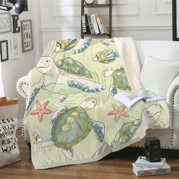 Funny Marine Life Sea Turtle Printing Green Blue Throw Blanket Warm Fabric Coral Fleece Sherpa Kids Adult Home Bedding Supplies
Funny Marine Life Sea Turtle Printing Green Blue Throw Blanket Warm Fabric Coral Fleece Sherpa Kids Adult Home Bedding Supplies