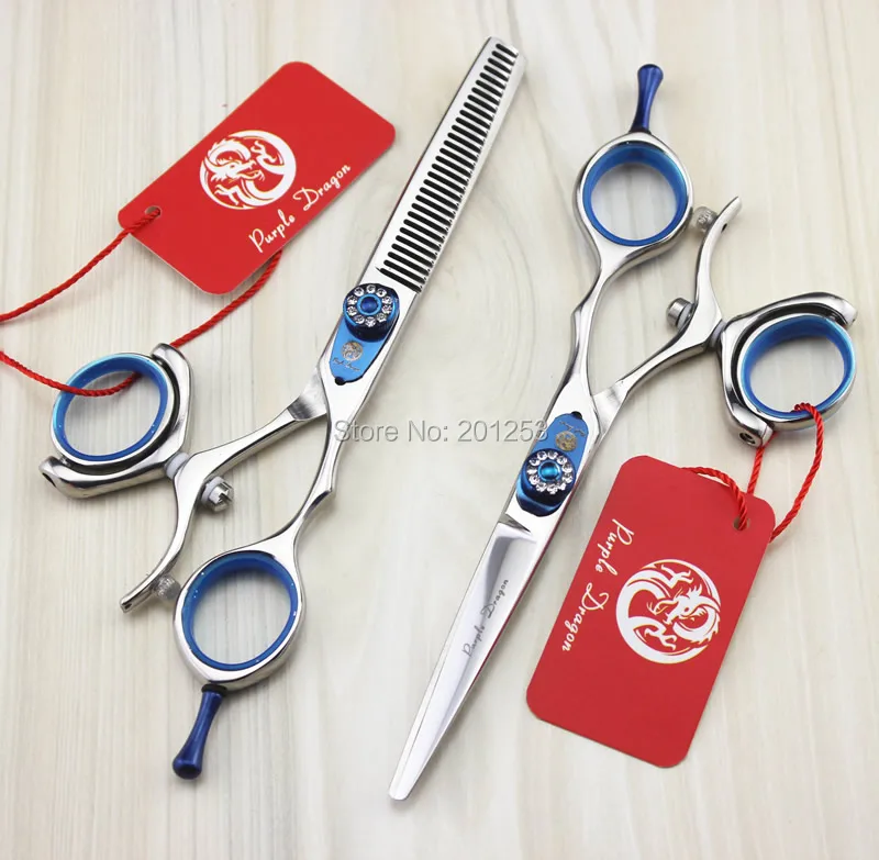 6.0Inch/5.5Inch 360 Degree Rotation Cutting Scissors&Thinning Scissors Kits Hair Shears with Nice Diamond JP440C,1set LZS0446
6.0Inch/5.5Inch 360 Degree Rotation Cutting Scissors&Thinning Scissors Kits Hair Shears with Nice Diamond JP440C,1set LZS0446