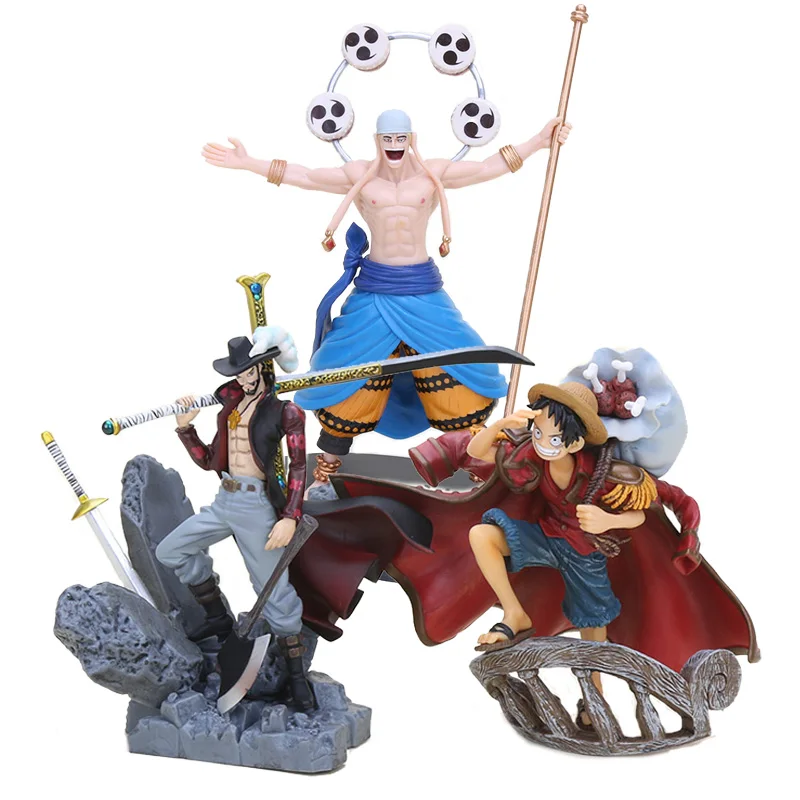 New Anime One Piece Dracule Mihawk luffy Enel PVC Action Figure Doll Monkey D Luffy Collection Model Toy gift 3 styles
New Anime One Piece Dracule Mihawk luffy Enel PVC Action Figure Doll Monkey D Luffy Collection Model Toy gift 3 styles