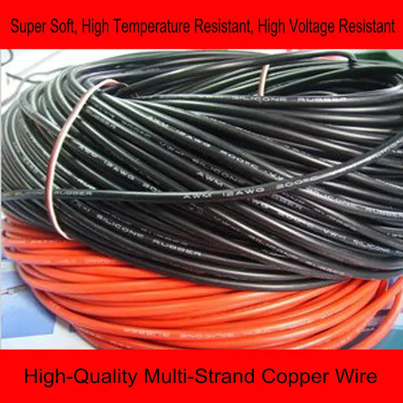 R/C 8AWG 10AWG 12AWG 14AWG 16AWG 18AWG 20AWG 24AWG flexible cord soft silicone wire high temperature voltage resistant cable
R/C 8AWG 10AWG 12AWG 14AWG 16AWG 18AWG 20AWG 24AWG flexible cord soft silicone wire high temperature voltage resistant cable