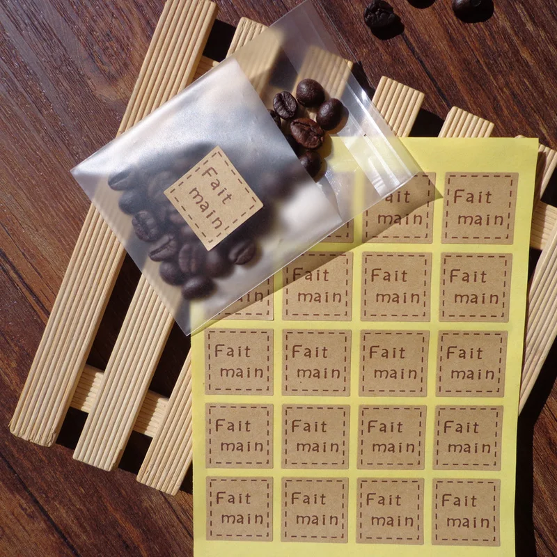108pcs Vintage France Kraft Fait Main Hand Made Seal Sticker Paper Labels, DIY Self-Adhesive Gift Sticker 2.5x2.5cm
108pcs Vintage France Kraft Fait Main Hand Made Seal Sticker Paper Labels, DIY Self-Adhesive Gift Sticker 2.5x2.5cm
