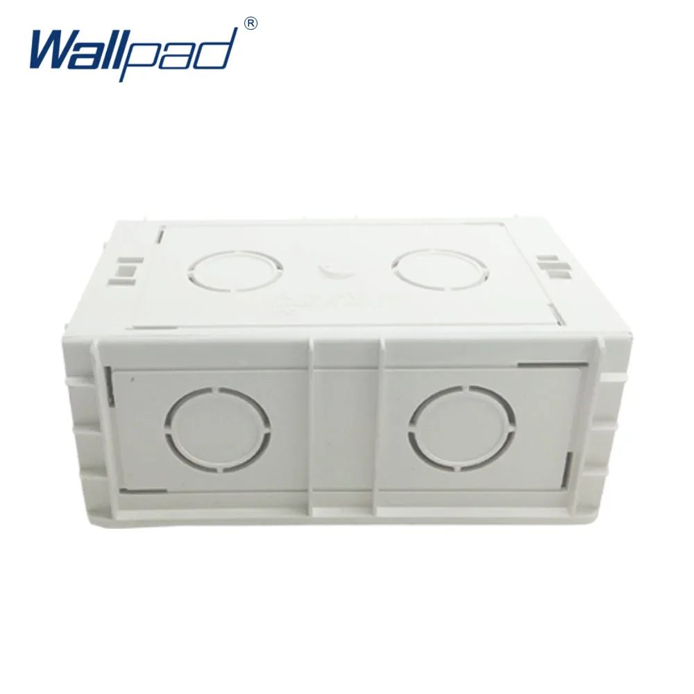 Mounting Box for 146*86mm Wall Switch and Socket Wallpad Cassette Universal White Wall Back Junction Box
Mounting Box for 146*86mm Wall Switch and Socket Wallpad Cassette Universal White Wall Back Junction Box