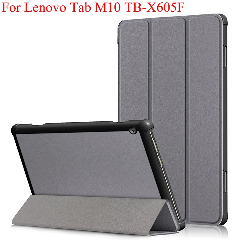 For Lenovo Tab M10 TB-X605F 10.1 inch Tri-Fold Stand Flip Case PU Leather Cover Fundas Protective Shell Skin TAB M10 TB-X605F
For Lenovo Tab M10 TB-X605F 10.1 inch Tri-Fold Stand Flip Case PU Leather Cover Fundas Protective Shell Skin TAB M10 TB-X605F
