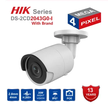Hikvision Brand Genuine DS-2CD2043G0-I 4MP IR Fixed Bullet Network Camera waterproof surveillance IP camera support sd card
Hikvision Brand Genuine DS-2CD2043G0-I 4MP IR Fixed Bullet Network Camera waterproof surveillance IP camera support sd card