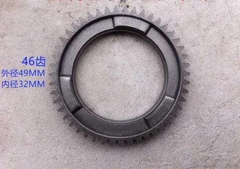 2pcs/lot Outer d:49mm Inner hole:32mm Impact drill flat teeth 46 teeth Bosch GBH2-20 cylinder gear
2pcs/lot Outer d:49mm Inner hole:32mm Impact drill flat teeth 46 teeth Bosch GBH2-20 cylinder gear