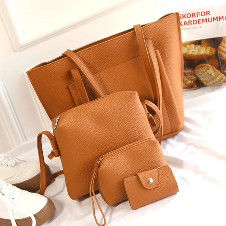 4pcs Women Bag Fashion Leather Messenger Bags 2018 Four Set Handbags Shoulder Bags Purse Four Pieces Tote Bag Crossbody Wallet
4pcs Women Bag Fashion Leather Messenger Bags 2018 Four Set Handbags Shoulder Bags Purse Four Pieces Tote Bag Crossbody Wallet