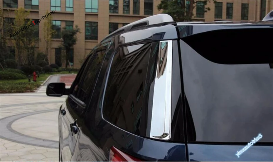 ABS ! Chrome Rear Tail Window Stripe Cover Trim 2 Pcs For Ford Explorer 2011 - 2016
ABS ! Chrome Rear Tail Window Stripe Cover Trim 2 Pcs For Ford Explorer 2011 - 2016
