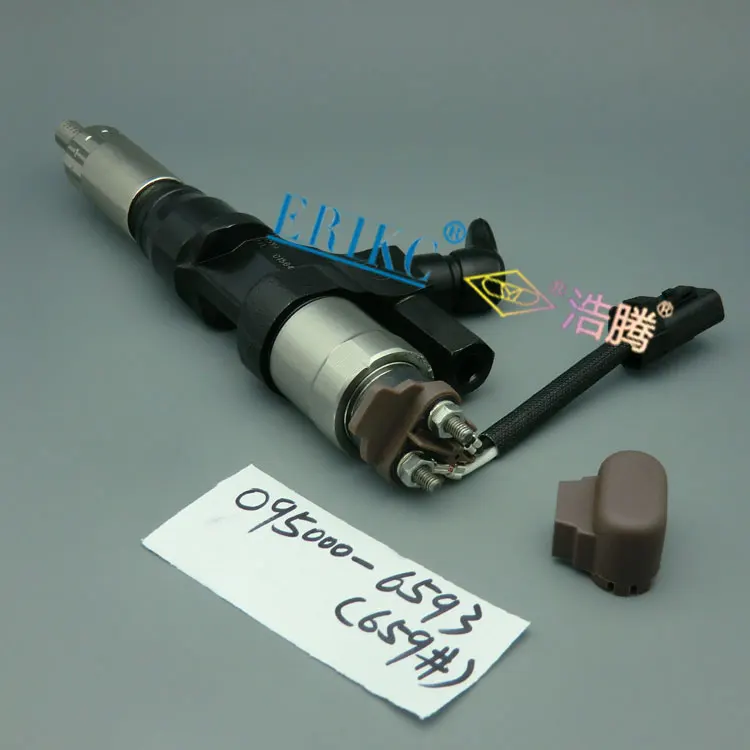 ERIKC 095000-6591 (23670-e0010) High Pressure Common Rail Injector 6591 and Diesel Engine Fuel Injector Assembly 0950006591
ERIKC 095000-6591 (23670-e0010) High Pressure Common Rail Injector 6591 and Diesel Engine Fuel Injector Assembly 0950006591