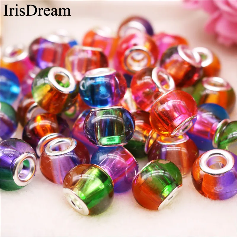 10Pcs/Lot Mixed Color Big Hole Round Loose Fluorescence Crystal Glass Beads Charms Fit DIY Pandora Bracelet For Jewelry Making
10Pcs/Lot Mixed Color Big Hole Round Loose Fluorescence Crystal Glass Beads Charms Fit DIY Pandora Bracelet For Jewelry Making