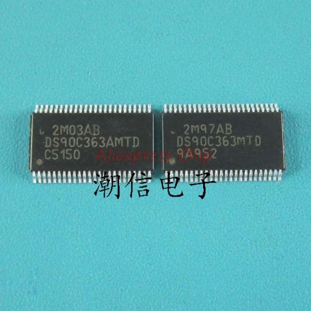 1pcs/lot DS90C363MTD DS90C363AMTD TSSOP-48 +3.3V Programmable LVDS Transmitter 18-Bit Flat Panel Display Link-65 MHz In Stock
1pcs/lot DS90C363MTD DS90C363AMTD TSSOP-48 +3.3V Programmable LVDS Transmitter 18-Bit Flat Panel Display Link-65 MHz In Stock
