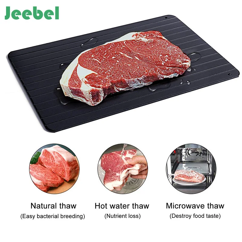 Jeebel High Quality Fast Defrosting Tray Defrost Meat Or Frozen Food Quickly Without Electricity Microwave
Jeebel High Quality Fast Defrosting Tray Defrost Meat Or Frozen Food Quickly Without Electricity Microwave