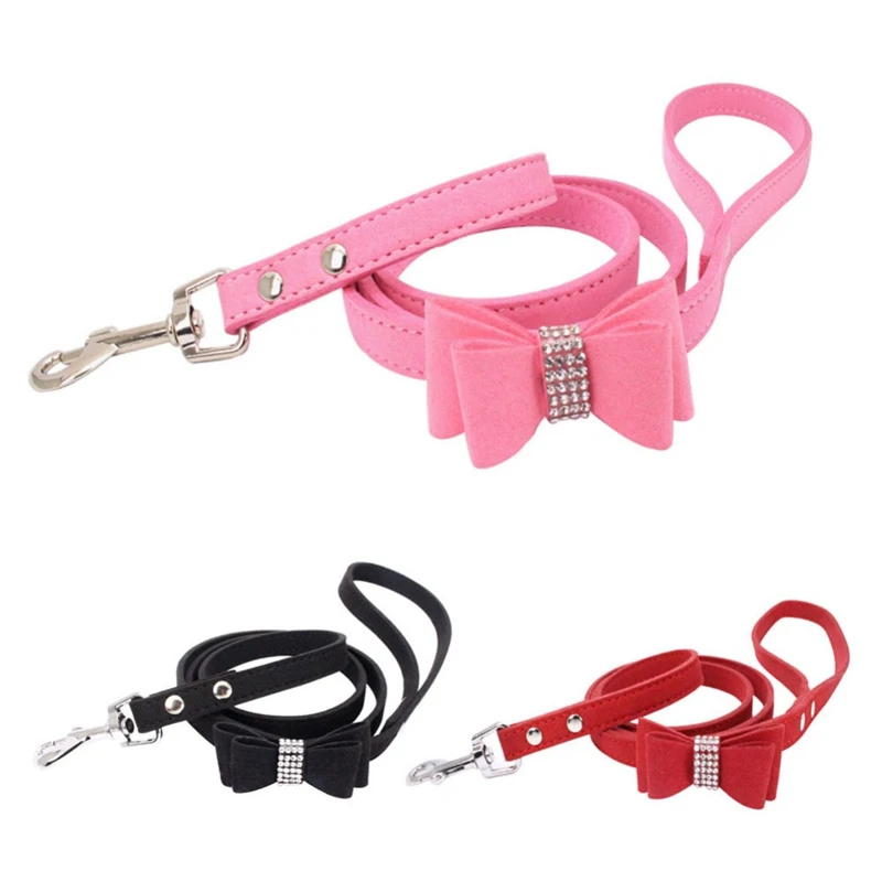 Puppy Safe Leash Bow Knot Leather Dog Leash Collar Double Layer Training Tracking Obedience Rope
Puppy Safe Leash Bow Knot Leather Dog Leash Collar Double Layer Training Tracking Obedience Rope