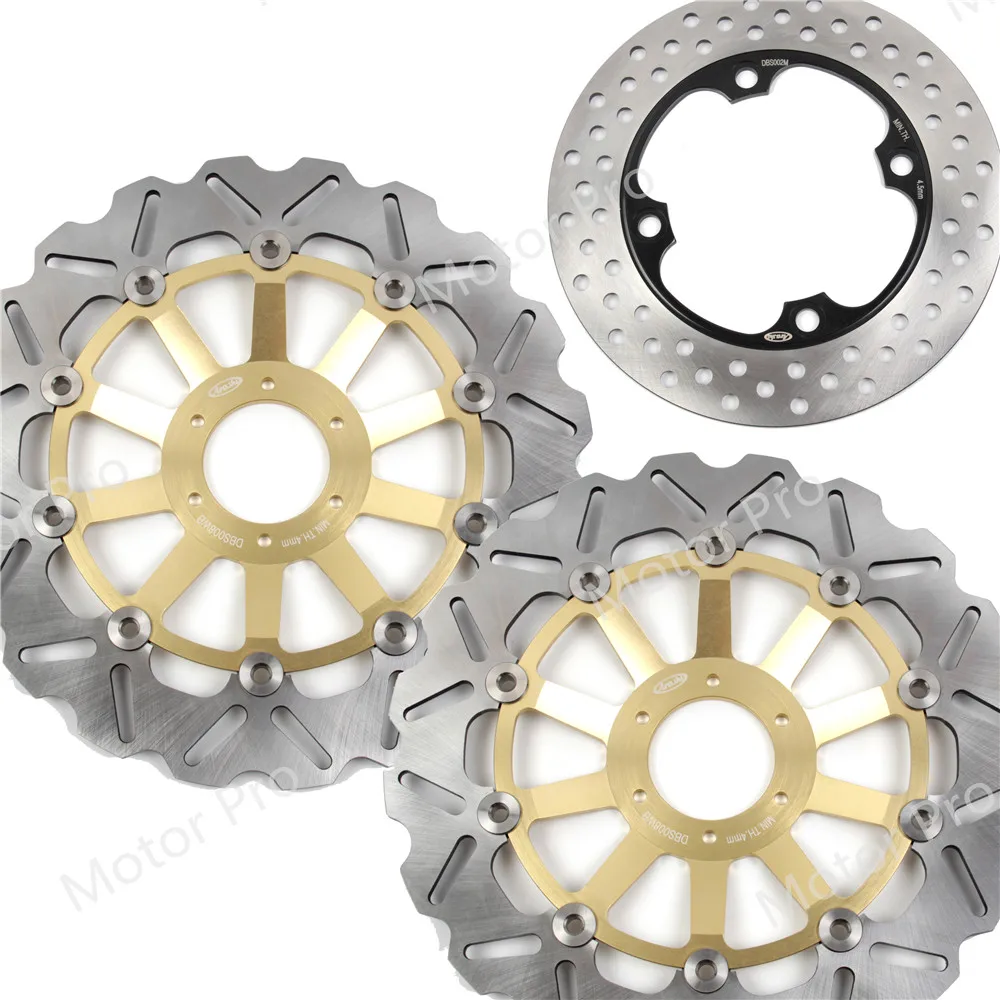 For Honda VTR F SUPER HAWK 1000 1997 - 2007 Front Rear Brake Disc Disk Rotor Kit Motorcycle VTR1000F 1998 1999 2000 2001 2002
For Honda VTR F SUPER HAWK 1000 1997 - 2007 Front Rear Brake Disc Disk Rotor Kit Motorcycle VTR1000F 1998 1999 2000 2001 2002