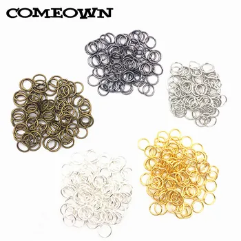 COMEOWN 500pcs 0.7x6mm Jump Rings 5 Colors Single Loops Open Jump Rings & Split Rings for DIY Jewelry Making Findings BDE0008
COMEOWN 500pcs 0.7x6mm Jump Rings 5 Colors Single Loops Open Jump Rings & Split Rings for DIY Jewelry Making Findings BDE0008
