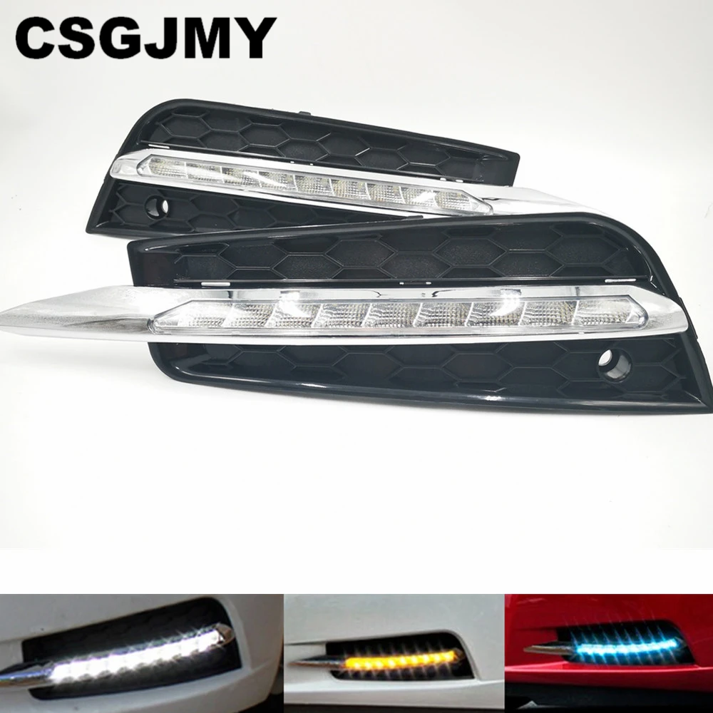 Car Flashing 2PCS DRL Daytime Running Light Daylight For Chevrolet Chevy Cruze 2009 2010 2011 2012 2013 2014 With Turn Signal
Car Flashing 2PCS DRL Daytime Running Light Daylight For Chevrolet Chevy Cruze 2009 2010 2011 2012 2013 2014 With Turn Signal