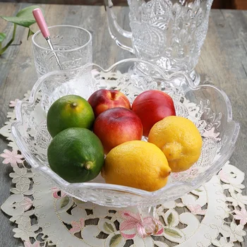 Euro-style retro salad bowl with large relief bowl unleaded glass dried fruit tray creative living room fruit fight
Euro-style retro salad bowl with large relief bowl unleaded glass dried fruit tray creative living room fruit fight