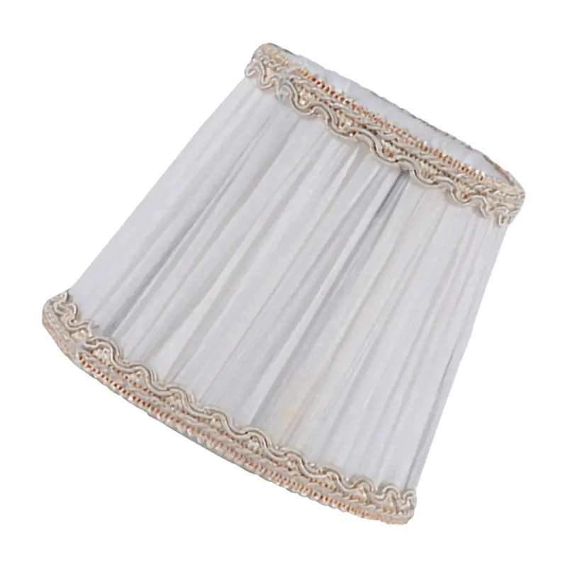 Chiffon lampshade candle crystal chandelier lamp Clip type lamp holder lamp Head Light Lamp cover
Chiffon lampshade candle crystal chandelier lamp Clip type lamp holder lamp Head Light Lamp cover