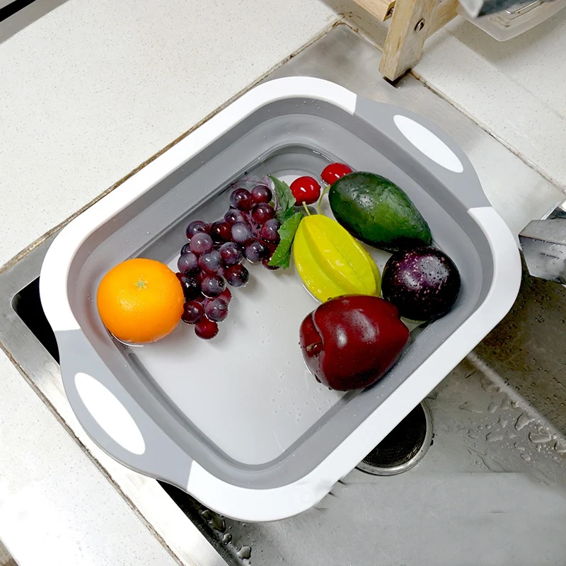 Folding Vegetable Board Household Anti-Mildew Multifunctional Anvil Board Cutting Vegetable Fruit Washing Basket
Folding Vegetable Board Household Anti-Mildew Multifunctional Anvil Board Cutting Vegetable Fruit Washing Basket