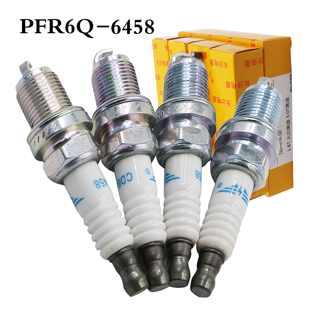 DS 4x iridium Car Spark Plug ignition Plug PFR6Q 6458 For Volkswagen VW Bora CC Passat Audi A4 A4L A6 Skoda Combi Iraurita PFR6Q
DS 4x iridium Car Spark Plug ignition Plug PFR6Q 6458 For Volkswagen VW Bora CC Passat Audi A4 A4L A6 Skoda Combi Iraurita PFR6Q