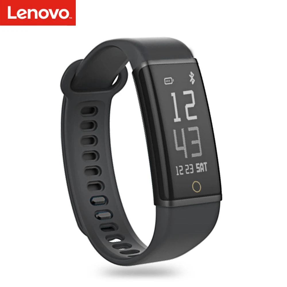 Lenovo Cardio Plus Smart Bracelet Bluetooth 4.2 OLED Screen IP68 Waterproof Heart Rate Sleep Monitor Pedometer
Lenovo Cardio Plus Smart Bracelet Bluetooth 4.2 OLED Screen IP68 Waterproof Heart Rate Sleep Monitor Pedometer