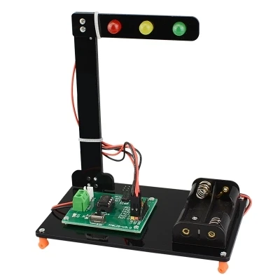 DIY Intelligent programming traffic light Single chip microcomputer controls automatic traffic light
DIY Intelligent programming traffic light Single chip microcomputer controls automatic traffic light