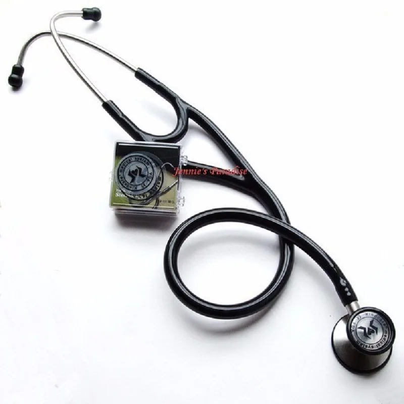 Dual-head stethophone Stainless Cardiology Stethoscope Medical Clinic Doctor echometer for adult and child + earplugs accesories
Dual-head stethophone Stainless Cardiology Stethoscope Medical Clinic Doctor echometer for adult and child + earplugs accesories