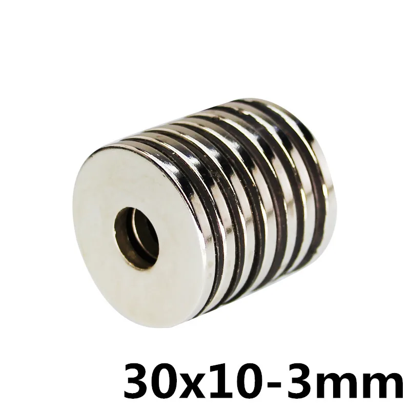 30 x 10 mm Hole: 3mm N35 Super Strong Round Neodymium Magnet Countersunk Ring Rare Earth Magnets30mm x 10mm- 3mm
30 x 10 mm Hole: 3mm N35 Super Strong Round Neodymium Magnet Countersunk Ring Rare Earth Magnets30mm x 10mm- 3mm
