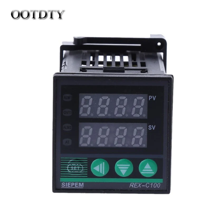 OOTDTY PID Digital Temperature Controller REX-C100(M) 0 To 400°C K Type Relay Output Dorp Shipping
OOTDTY PID Digital Temperature Controller REX-C100(M) 0 To 400°C K Type Relay Output Dorp Shipping