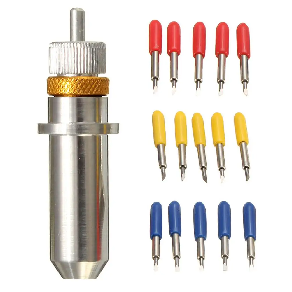 High Quality 15pcs/Set 30/45/60 Degree For Roland Cutting Plotter Vinyl Cutter Blade+Holder
High Quality 15pcs/Set 30/45/60 Degree For Roland Cutting Plotter Vinyl Cutter Blade+Holder