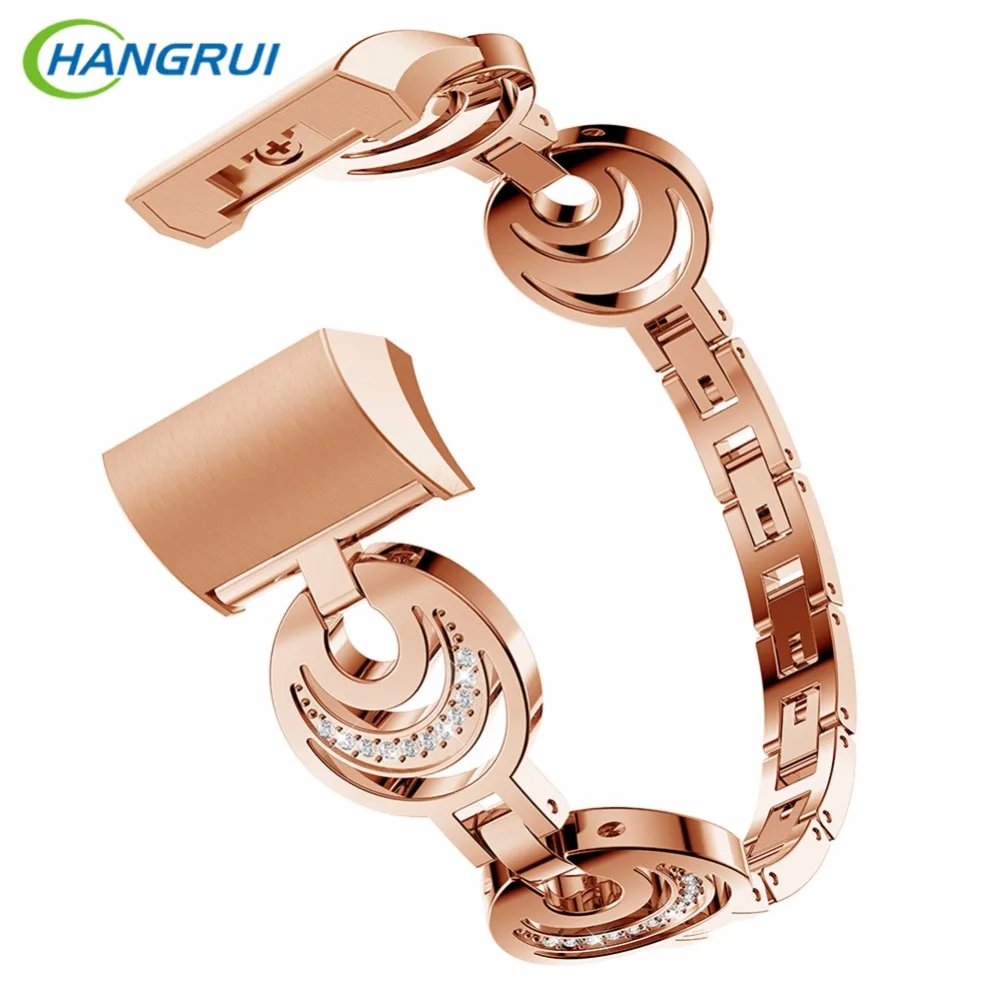 HANGRUI Metal Strap for Fitbit Charge 2, Replace Stainless Steel Bracelet Adjustment for fitbit charge2 Band with Rhinestone
HANGRUI Metal Strap for Fitbit Charge 2, Replace Stainless Steel Bracelet Adjustment for fitbit charge2 Band with Rhinestone